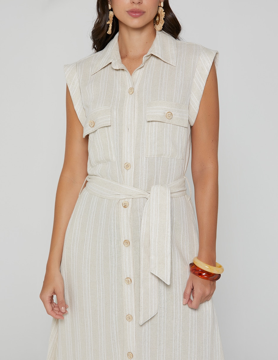Vestido largo casual puerto de salerno para mujer 3