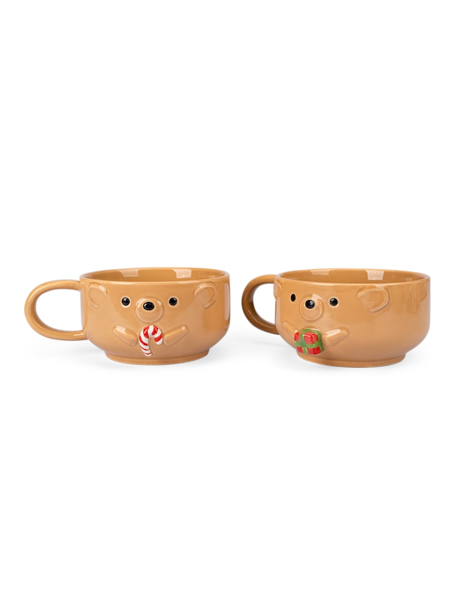 Set de tazas clásica 2 piezas