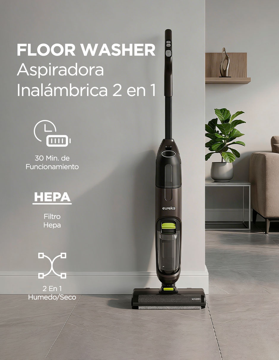 Aspiradora ciclónica inalámbricas húmedo/seco Eureka NEW400 0.6 L
