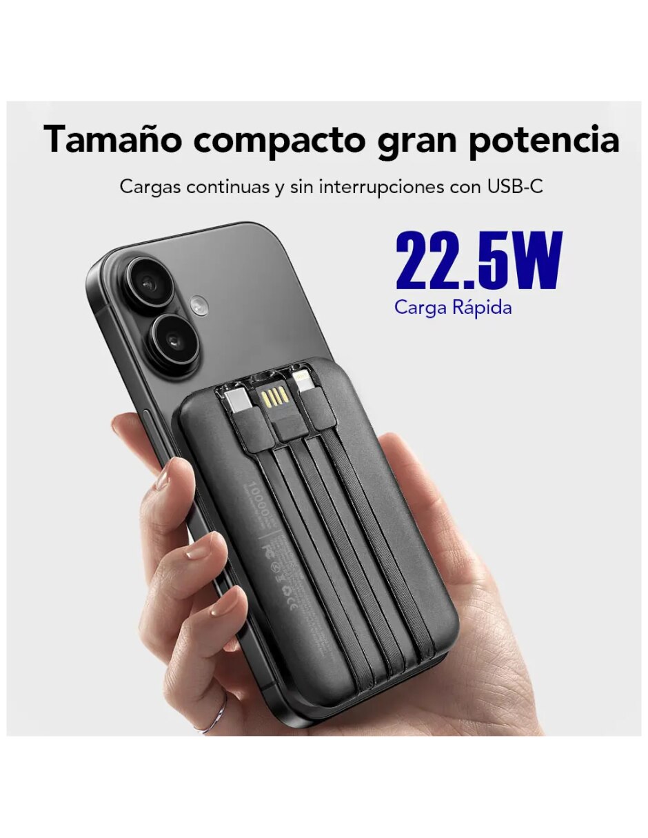 Batería portátil 10000 mAh