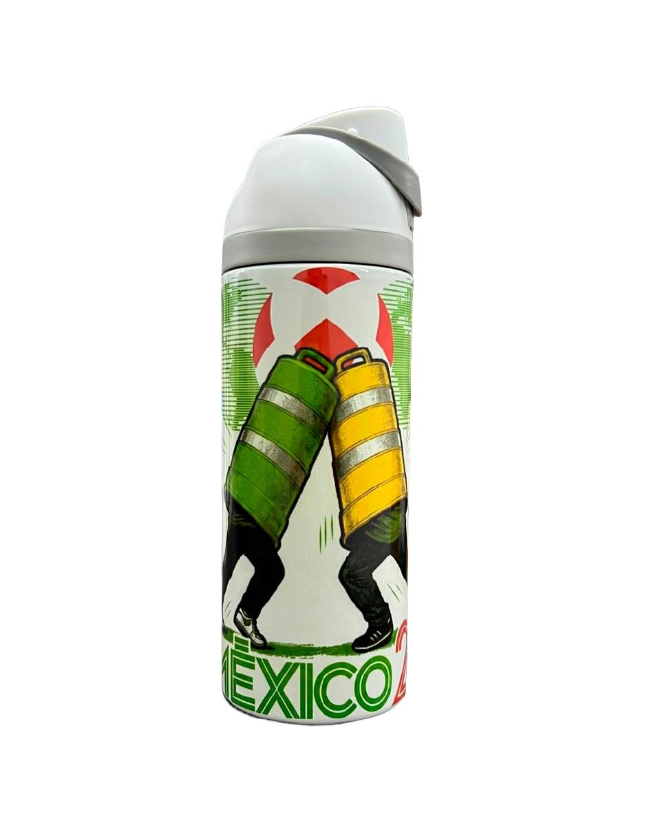 Termo de acero inoxidable con tapa rosca 715 ml