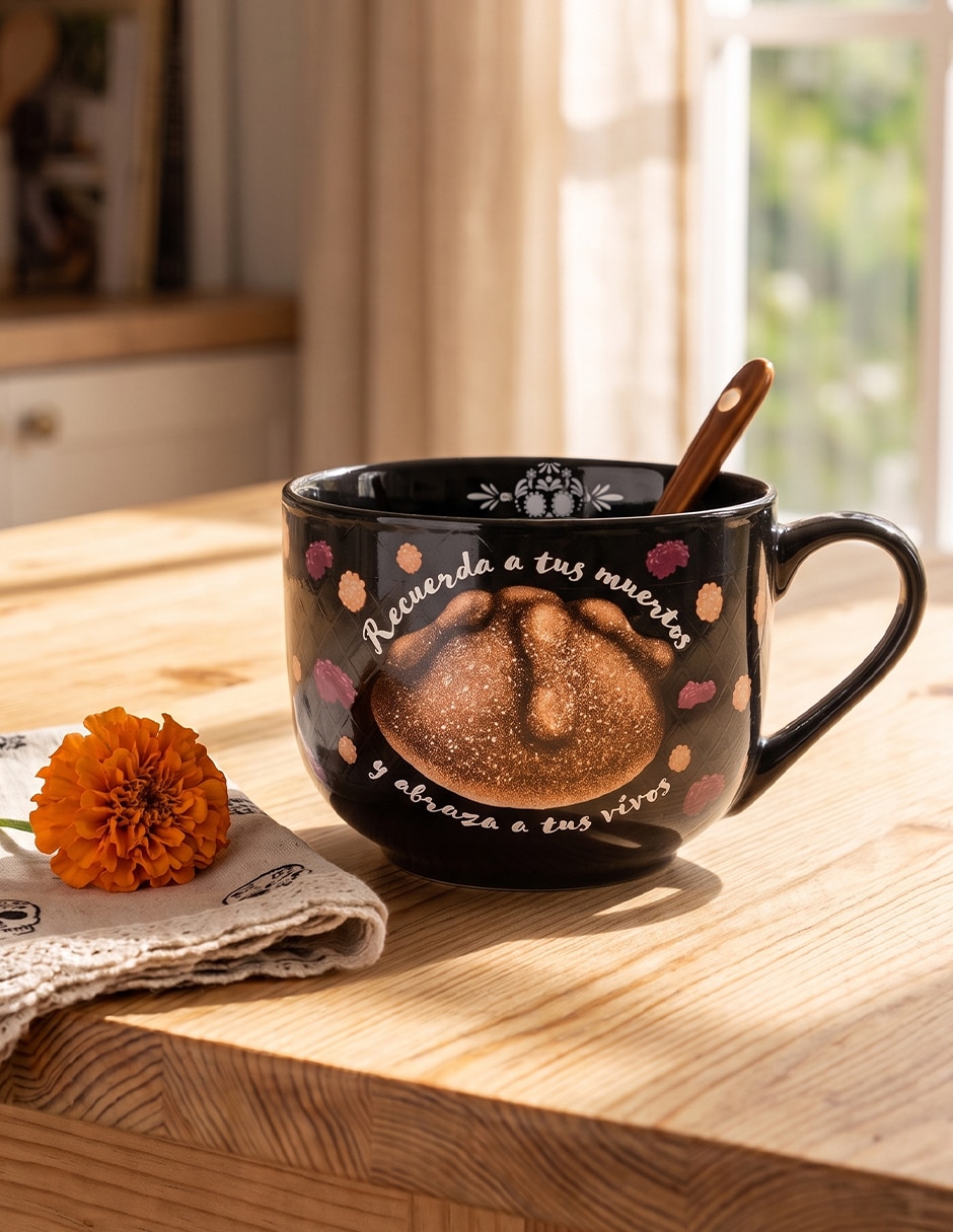 Set de tazas clásica día de muertos 2 piezas 6