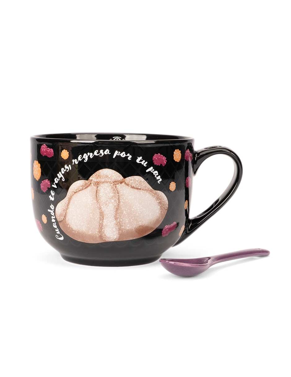 Set de tazas clásica día de muertos 2 piezas 5