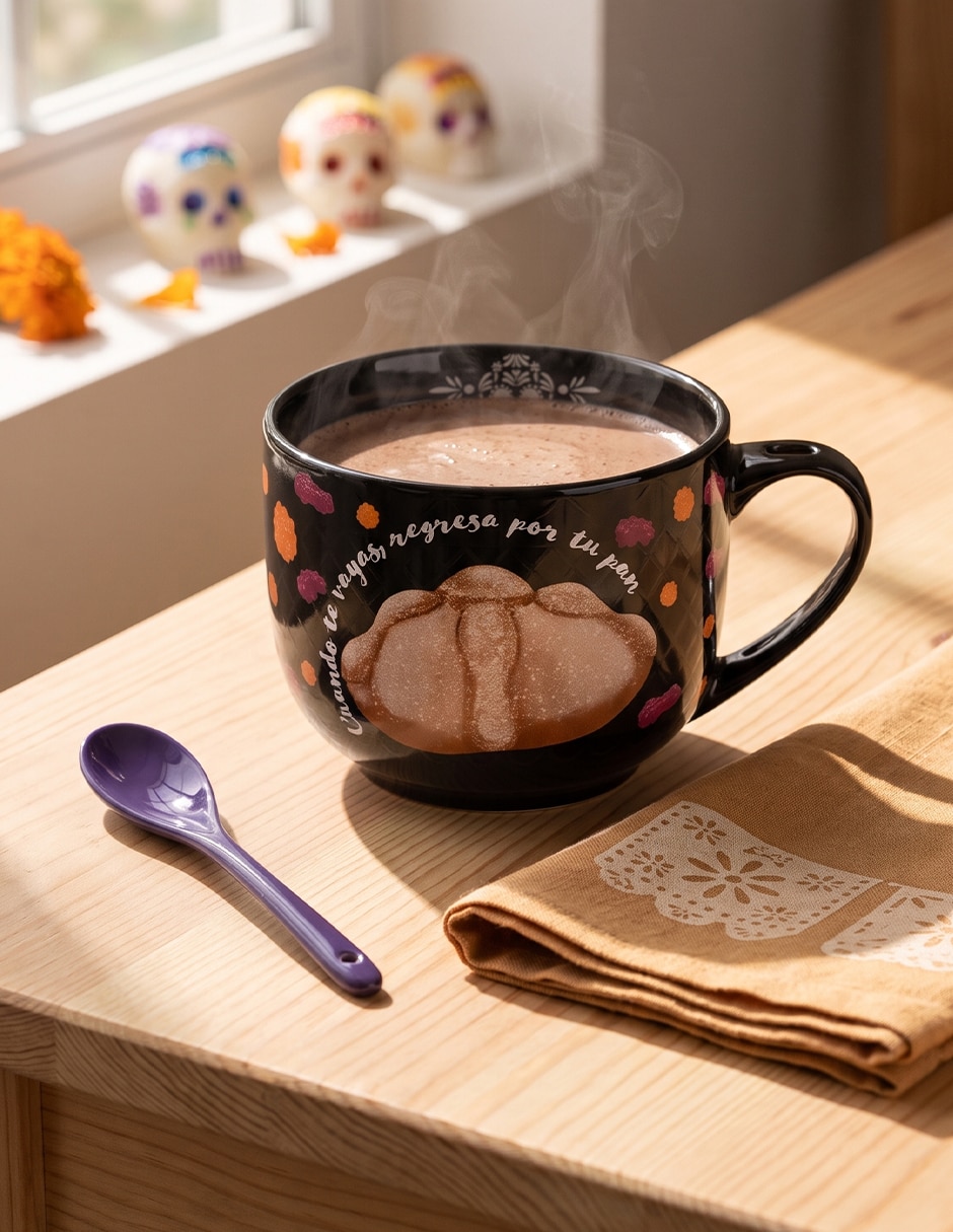 Set de tazas clásica día de muertos 2 piezas 6