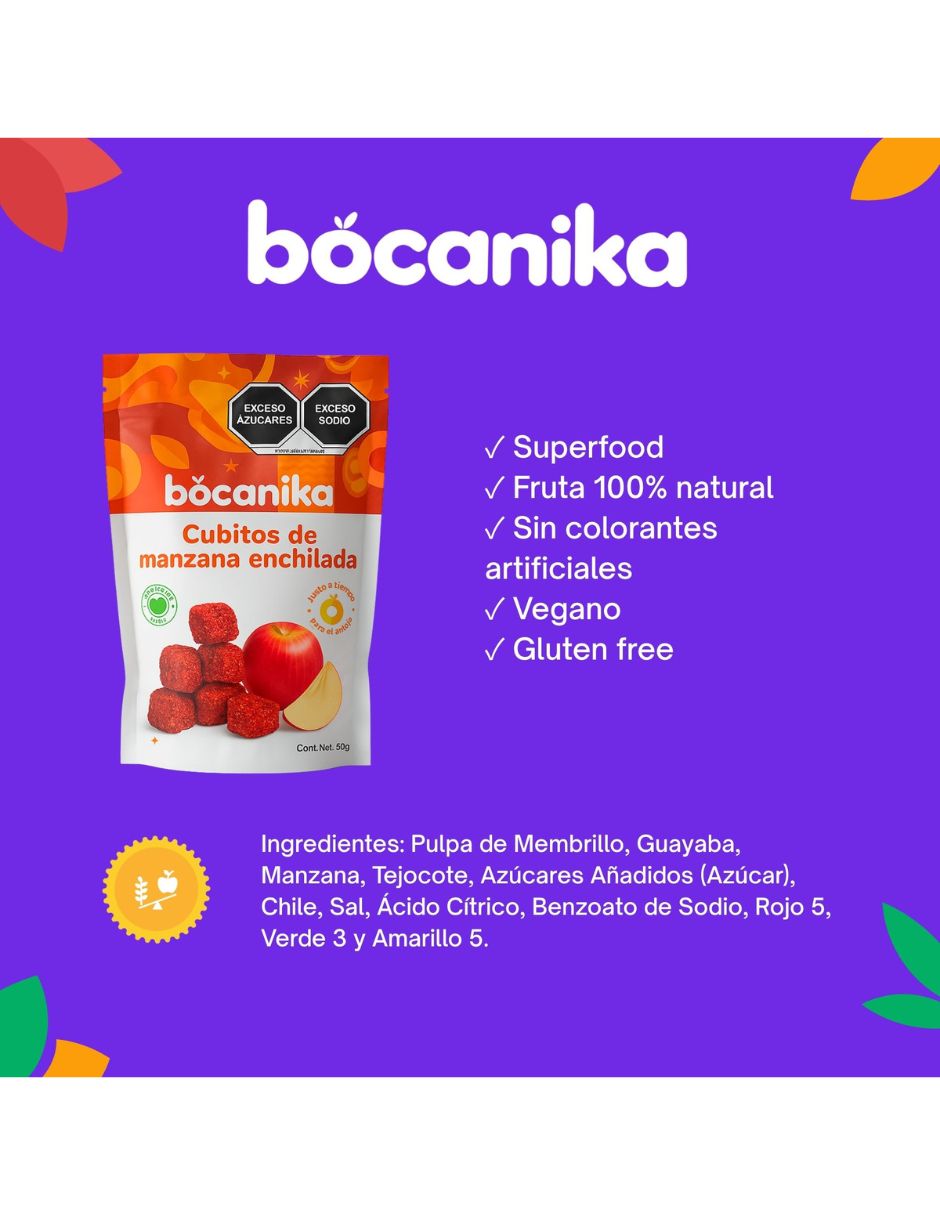 Gomitas Frutas enchiladas con 50 g 7