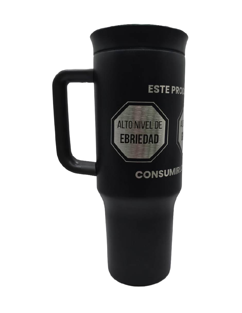 Termo de acero inoxidable con tapa rosca 1.2 L 3