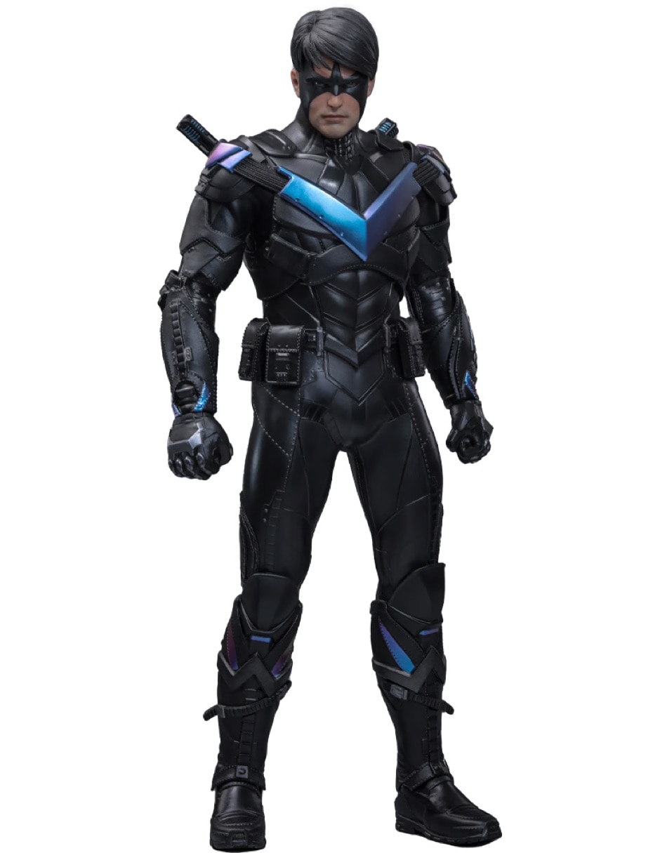 Figura de colección articulada Arkham Asylum Nightwing con movimiento