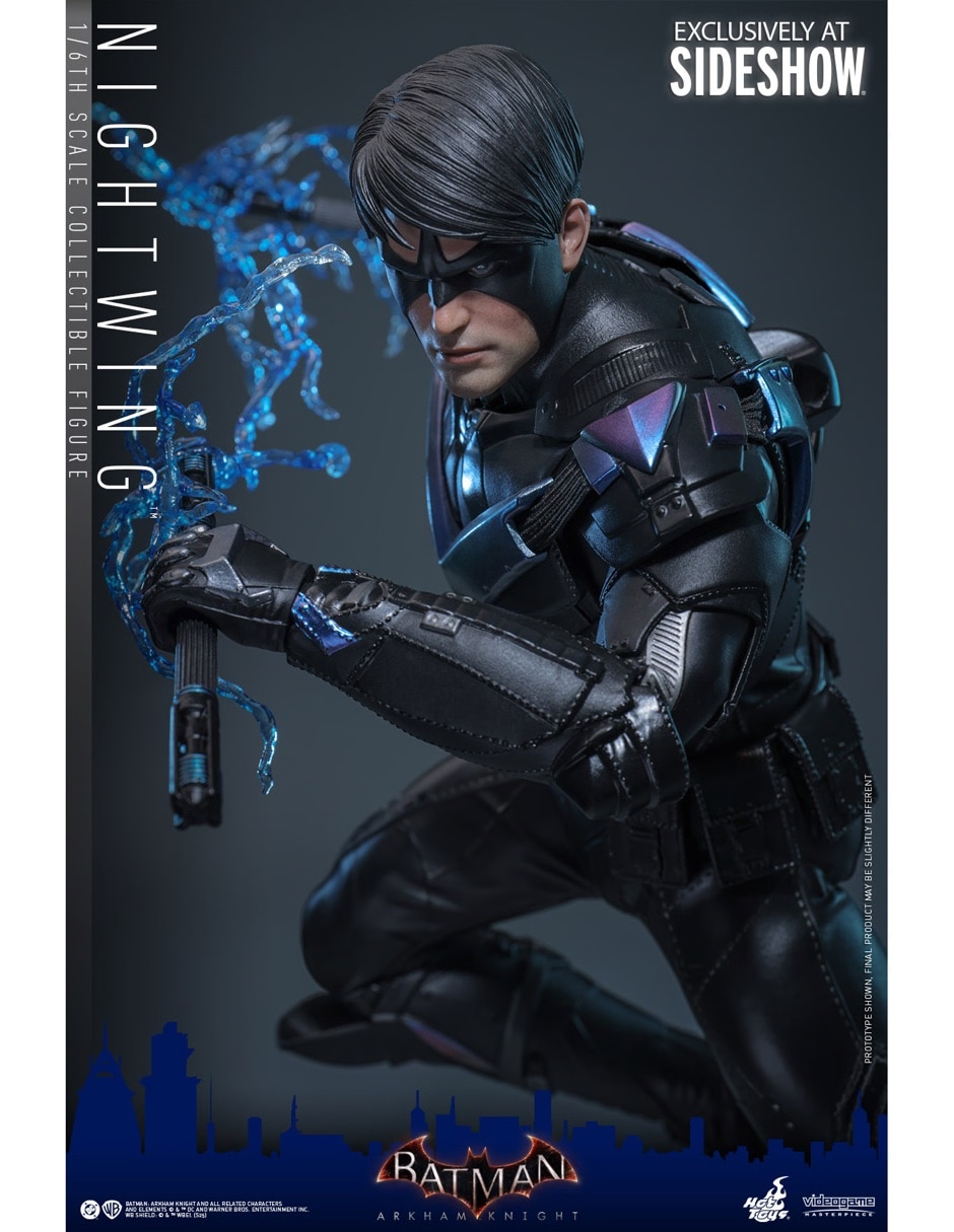 Figura de colección articulada Arkham Asylum Nightwing con movimiento 5