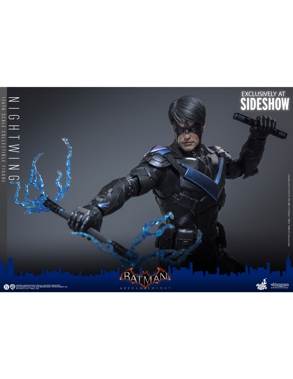 Figura de colección articulada Arkham Asylum Nightwing con movimiento 12