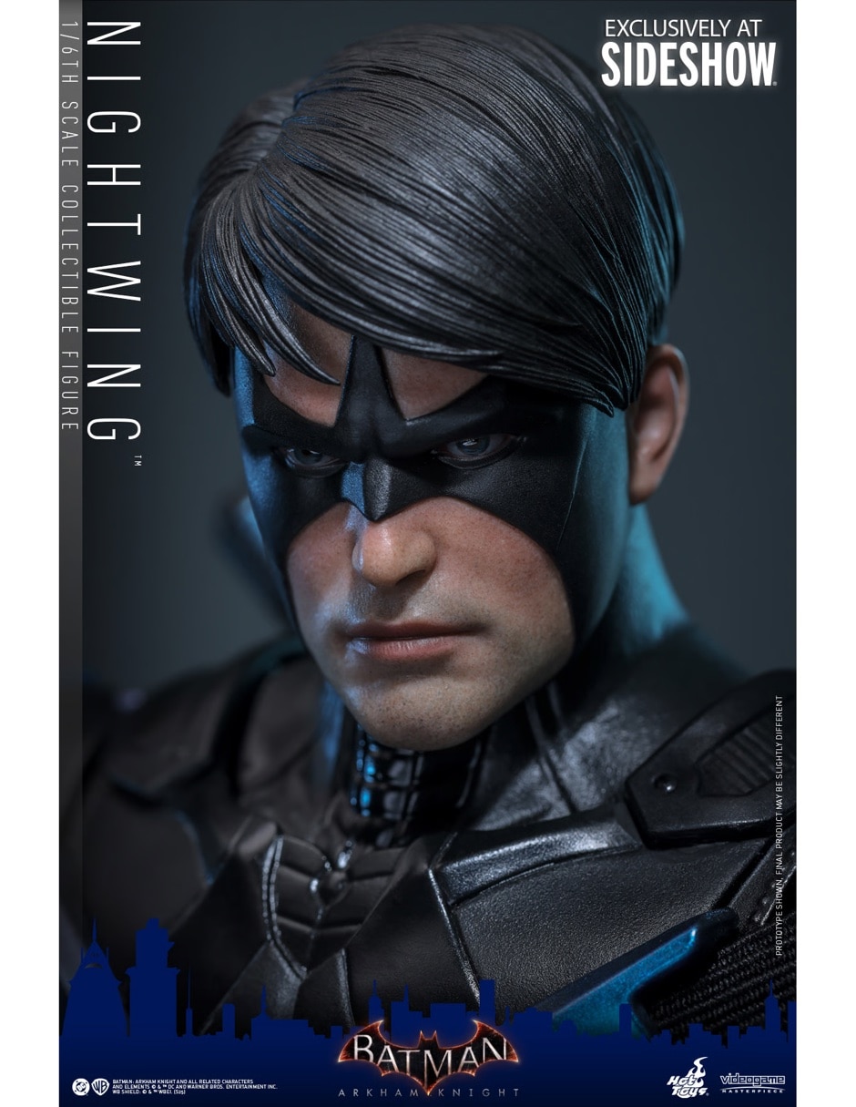 Figura de colección articulada Arkham Asylum Nightwing con movimiento