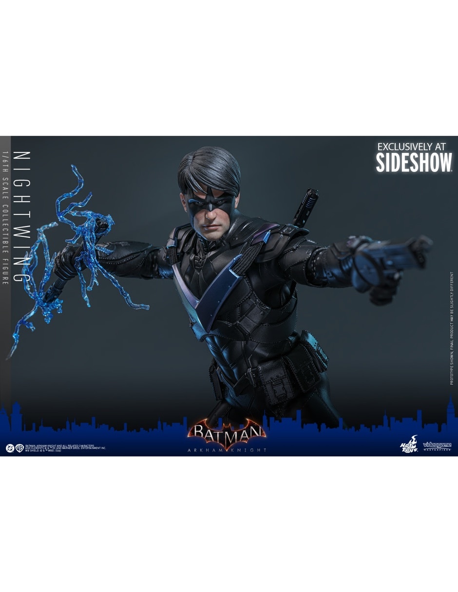 Figura de colección articulada Arkham Asylum Nightwing con movimiento 11