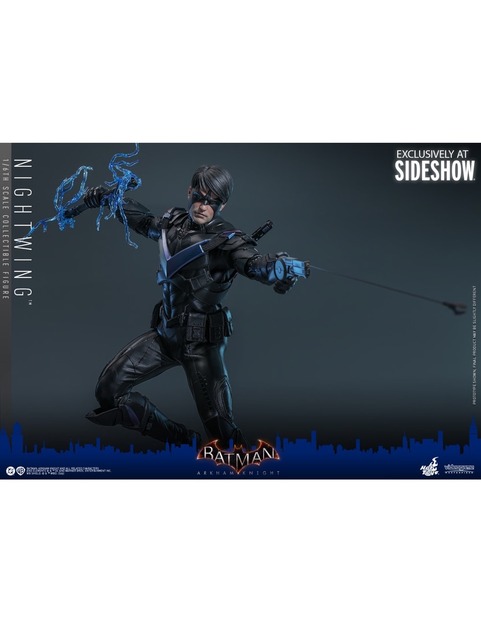 Figura de colección articulada Arkham Asylum Nightwing con movimiento