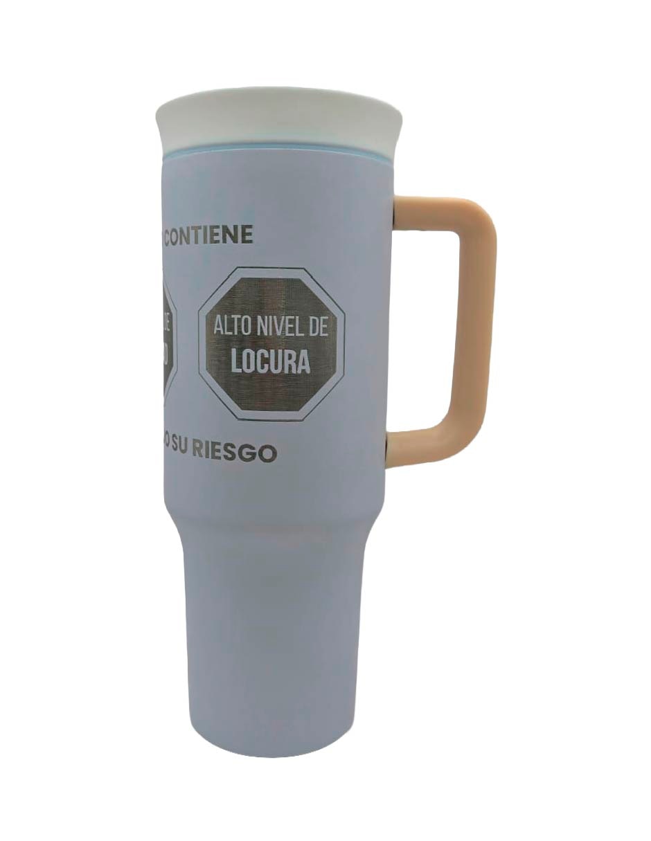 Termo de acero inoxidable con tapa rosca 1.2 L 3