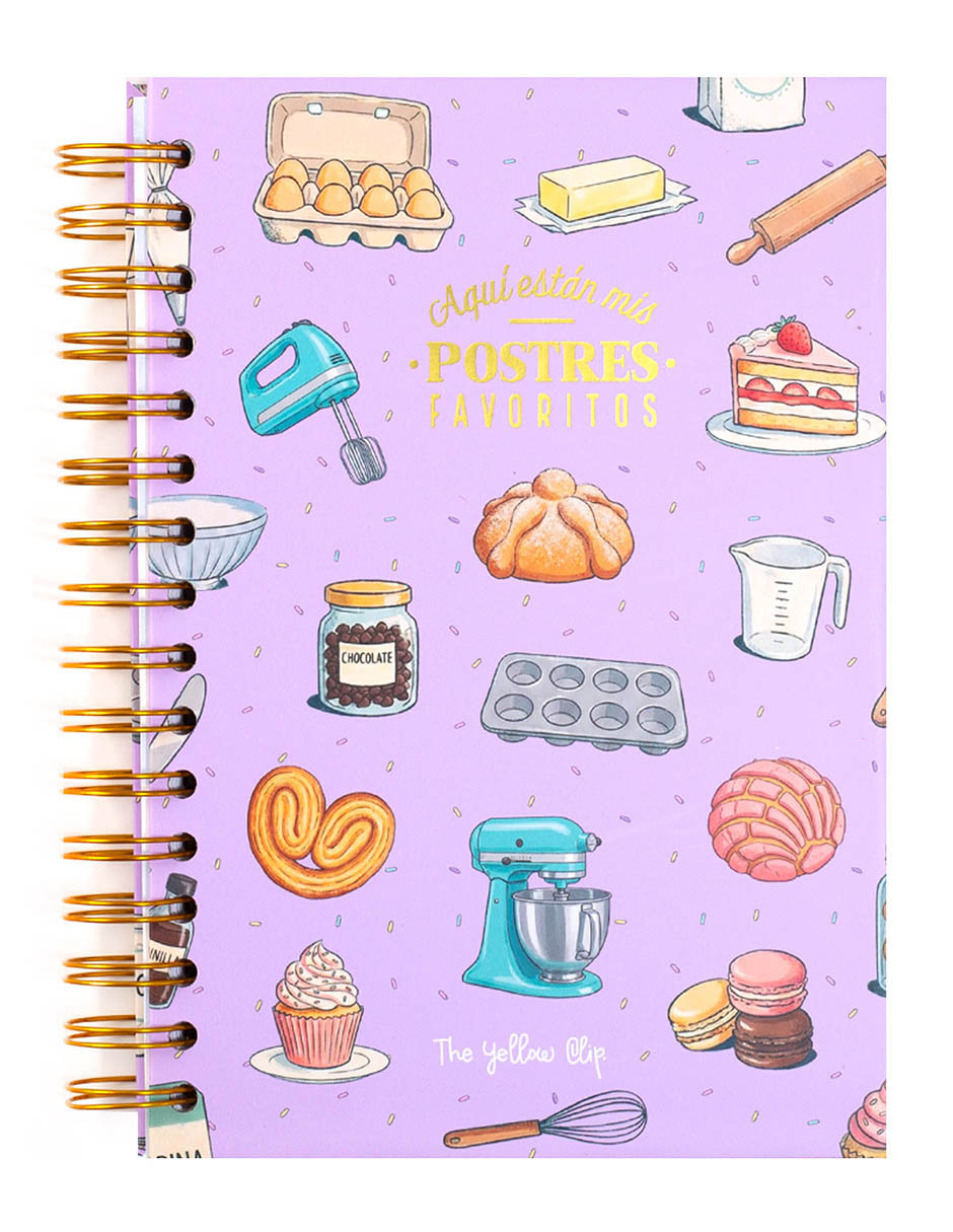 Libreta para recetas