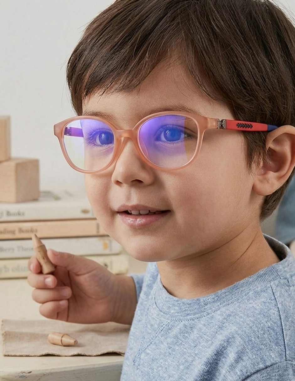 Lentes para luz azul cuadrado unisex 3