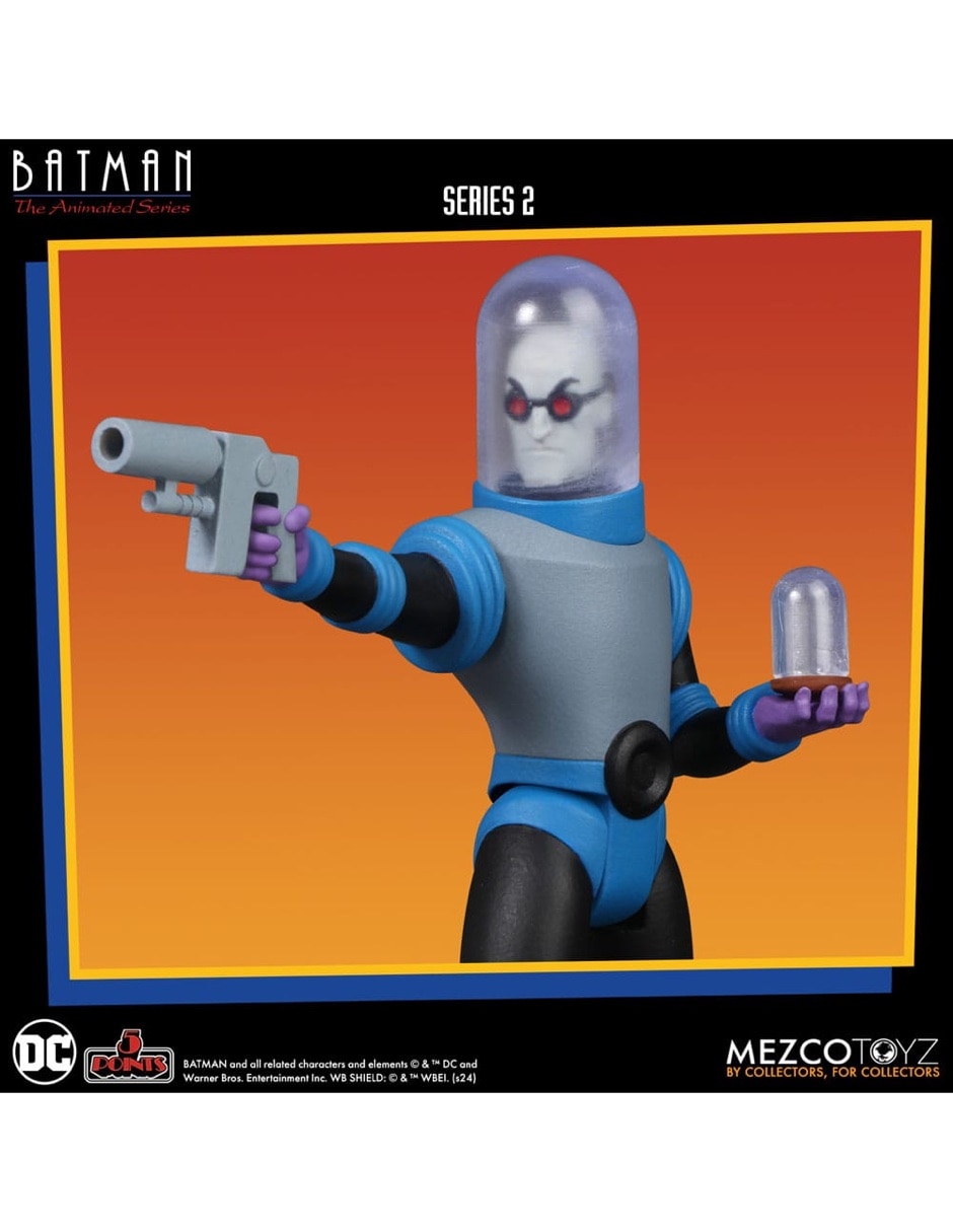 Figura de colección articulada Batman The Animated Series Mr. Freeze