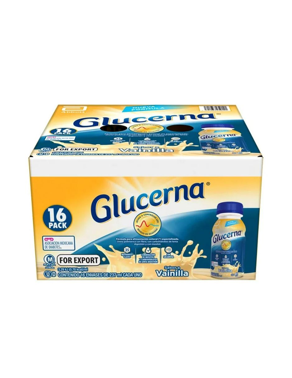 Glucerna ABBOTT sabor vainilla de 237 ml Glucerna ABBOTT sabor vainilla de 237 ml