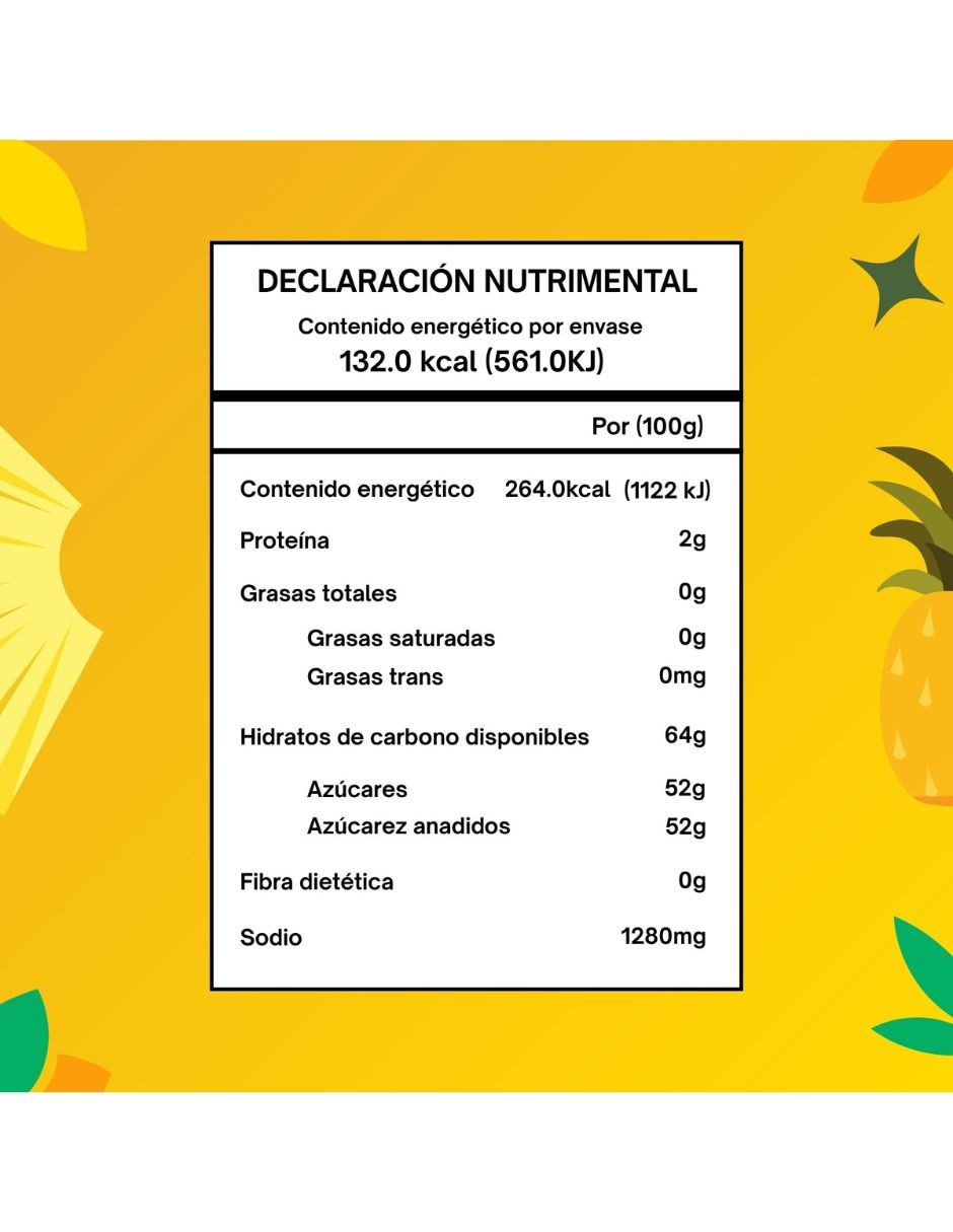 Gomitas Frutas enchiladas con 50 g 2
