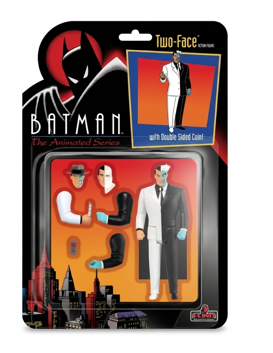 Figura de colección articulada Batman The Animated Series Two Face estándar