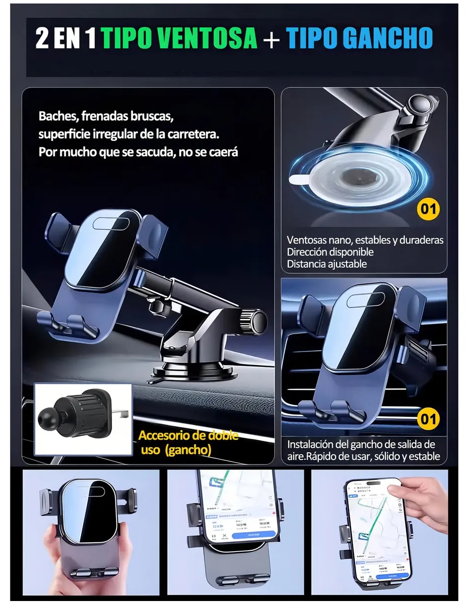 Soporte para celular Inalámbrica 5