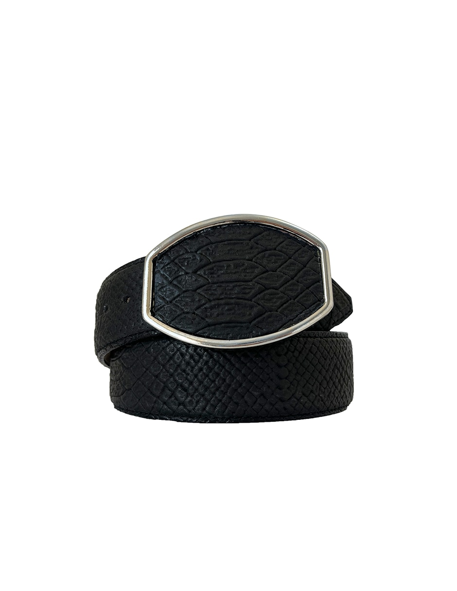 Cinturón para de piel para hombre