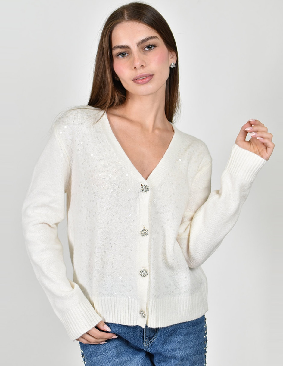 Suéter cuello v para mujer Suéter cuello v para mujer