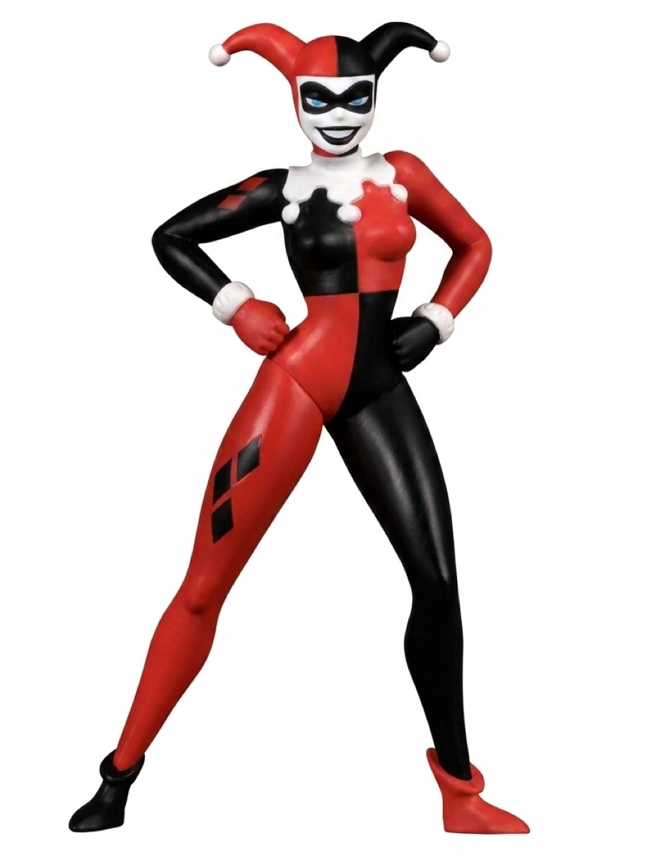 Figura de colección articulada Batman The Animated Series Harley Quinn Estándar