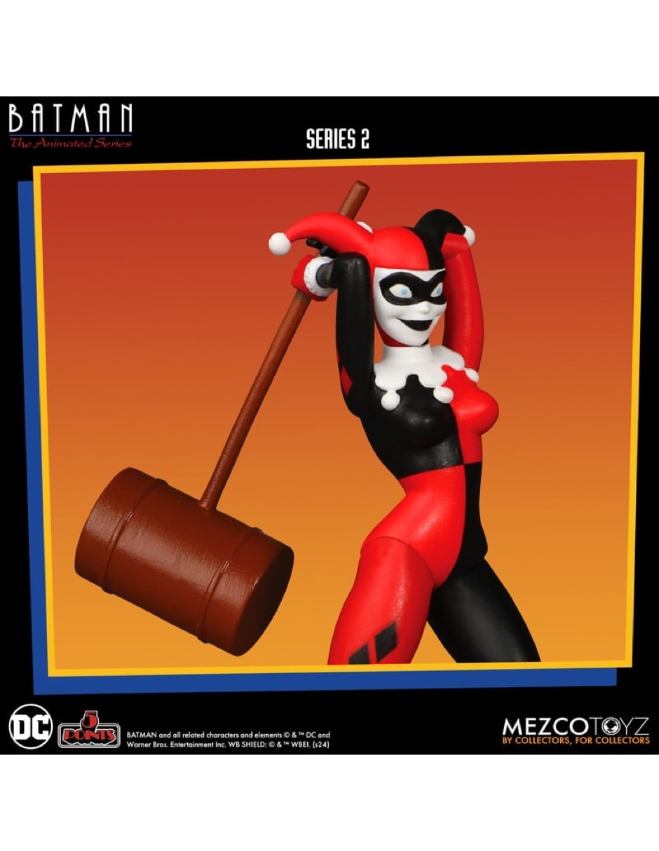 Figura de colección articulada Batman The Animated Series Harley Quinn Estándar