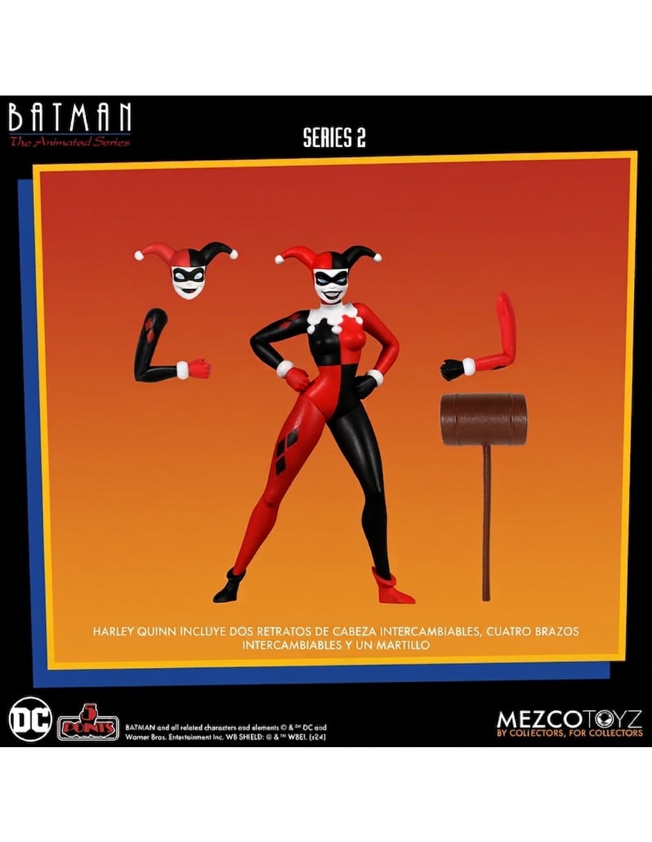 Figura de colección articulada Batman The Animated Series Harley Quinn Estándar