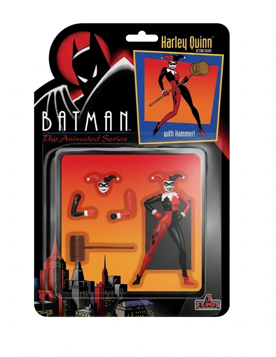 Figura de colección articulada Batman The Animated Series Harley Quinn Estándar