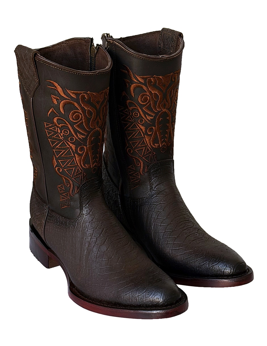 Bota de piel para hombre 6