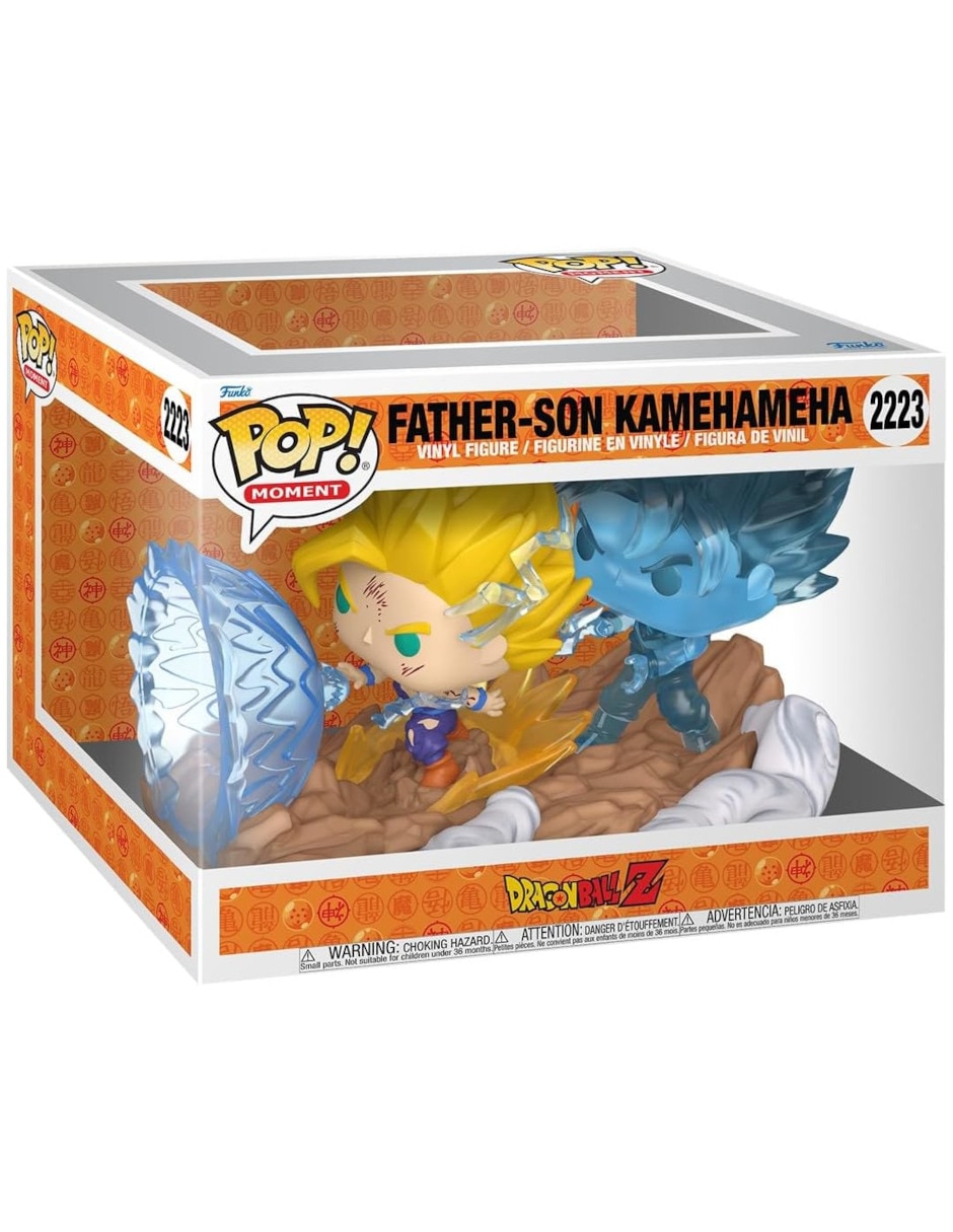 Funko POP! Moment Dragon Ball Z Father-Son Kamehameha estándar