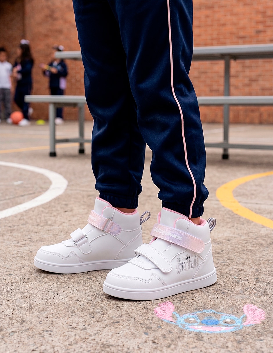 Tenis bubble gummers para niña disney stitch