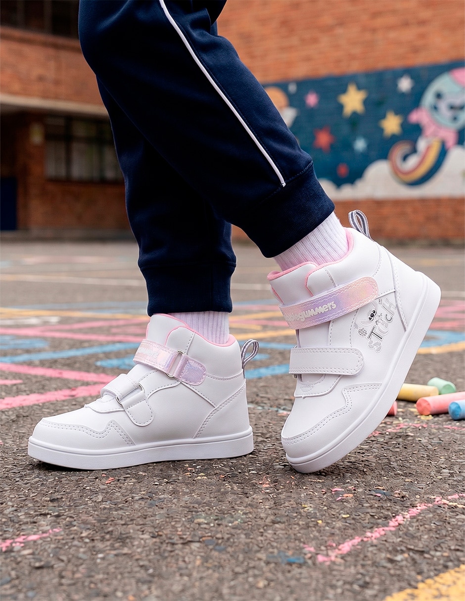 Tenis bubble gummers para niña disney stitch