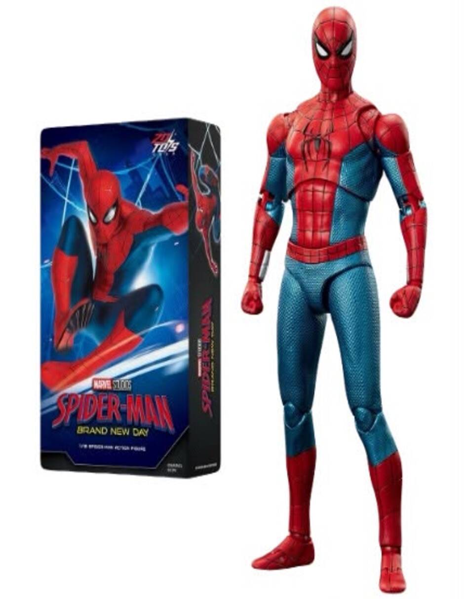 Figura articulada Marvel Spider Man collectors con movimiento
