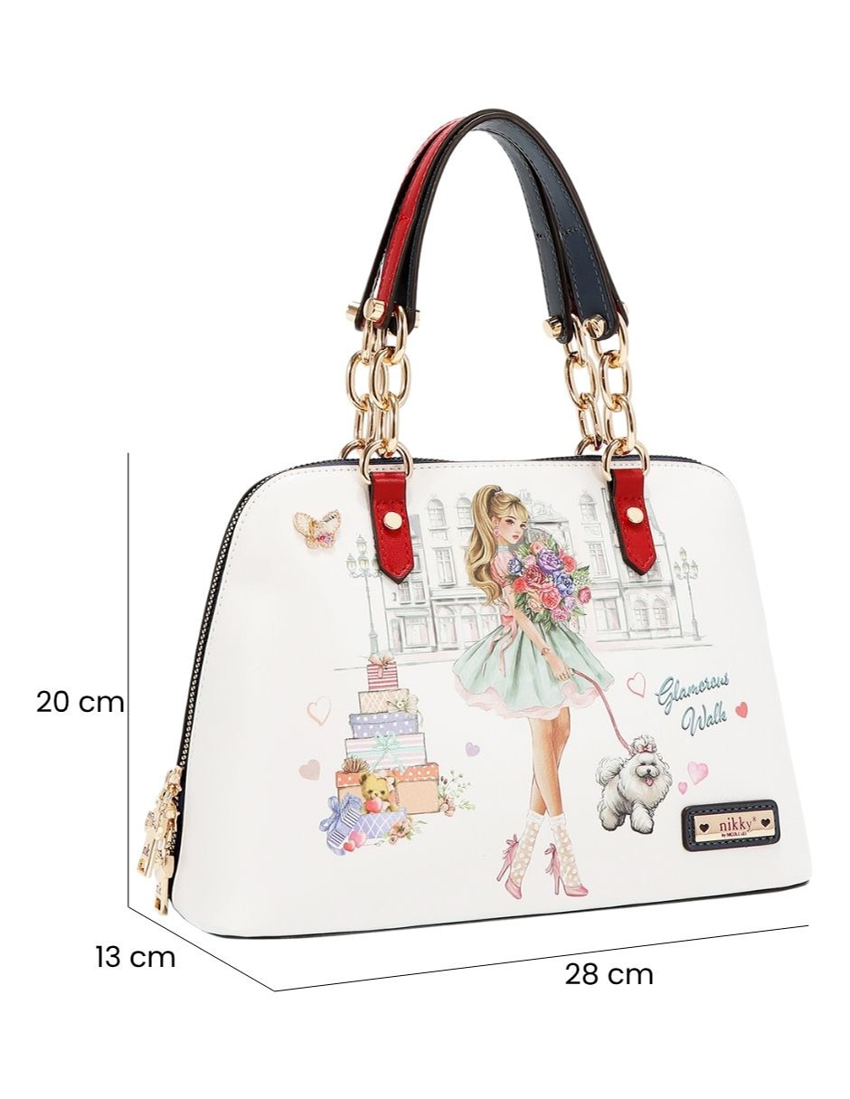 Bolsa satchel Glamorous Walk para mujer 8
