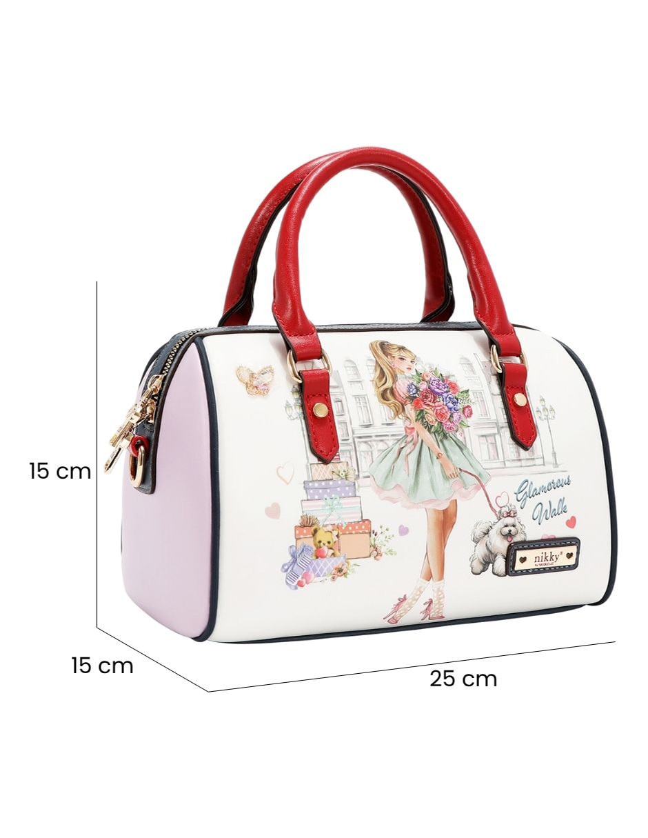 Bolsa satchel Glamorous Walk para mujer 8
