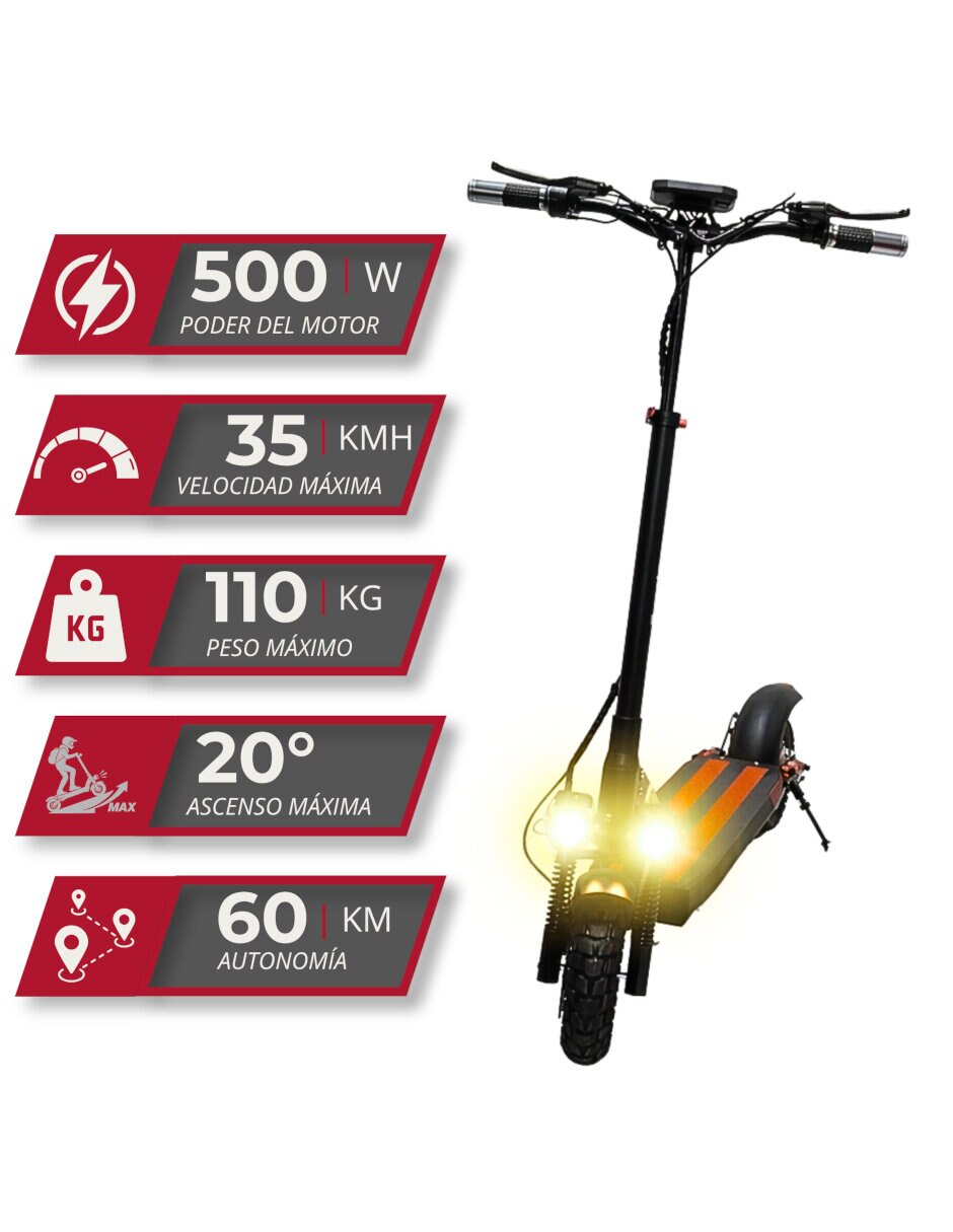 Scooter eléctrico SC-A105 7