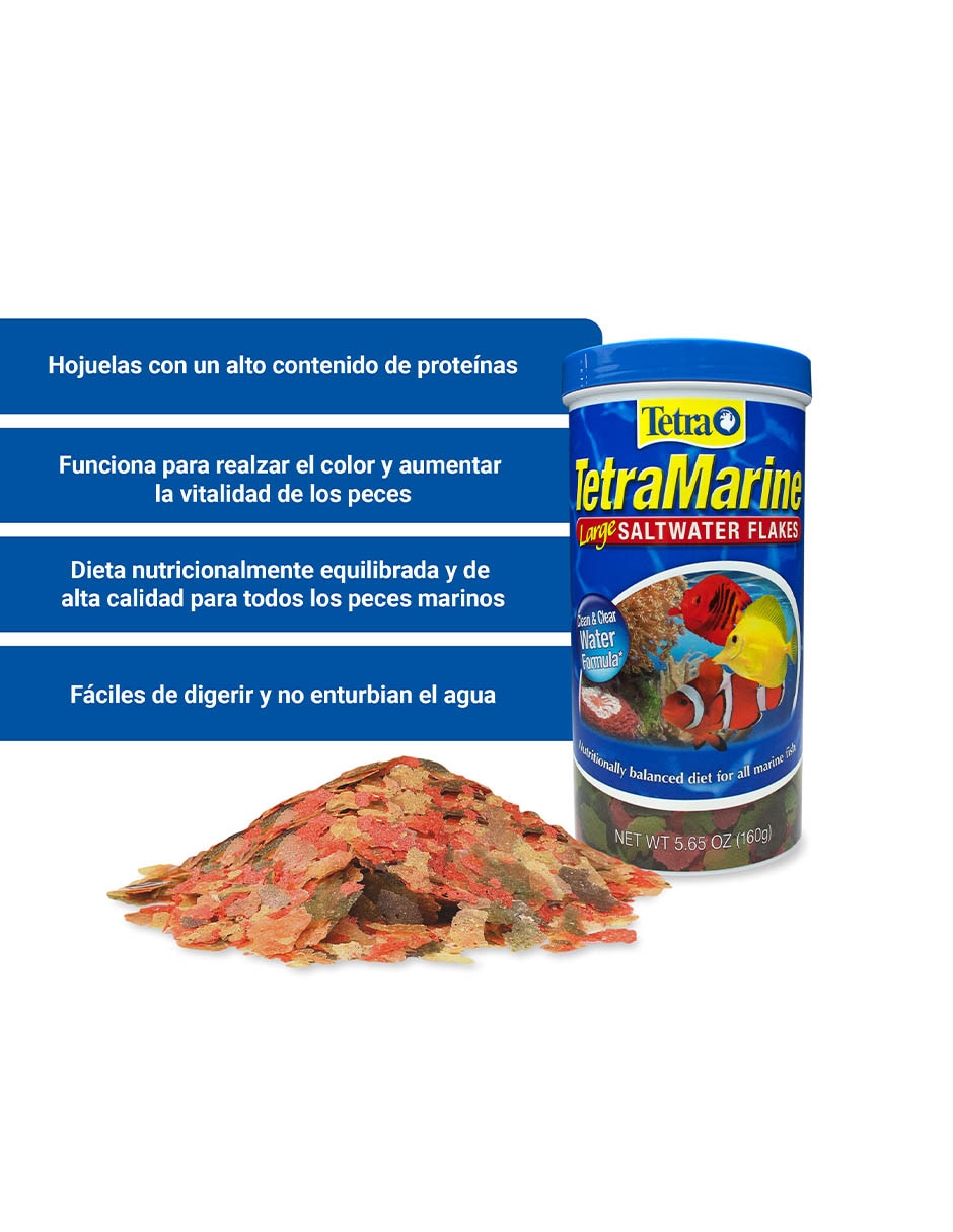 Hojuelas Tetra de Verduras mixtas para peces todas las etapas 2