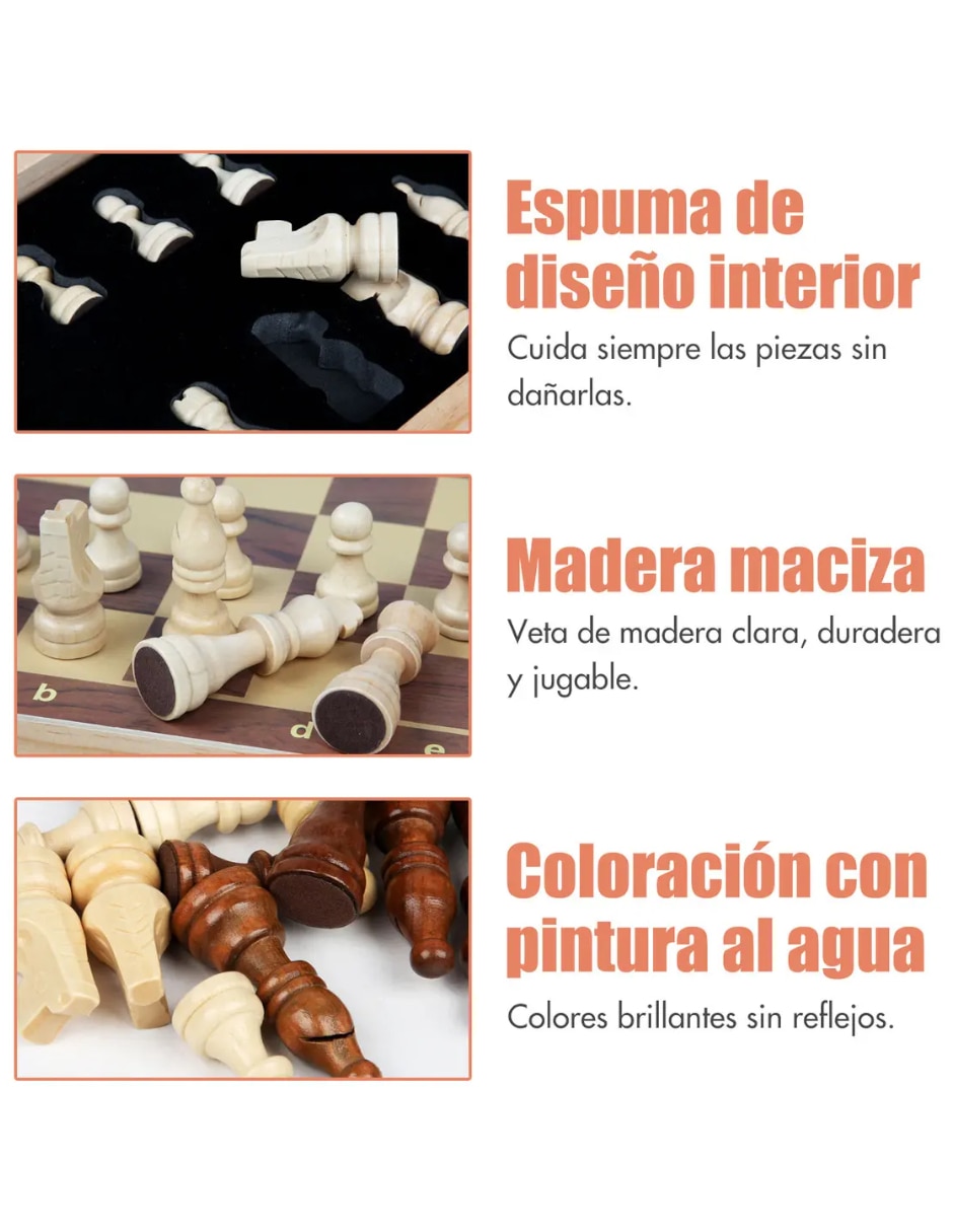 Ajedrez de mezcla de materiales 3