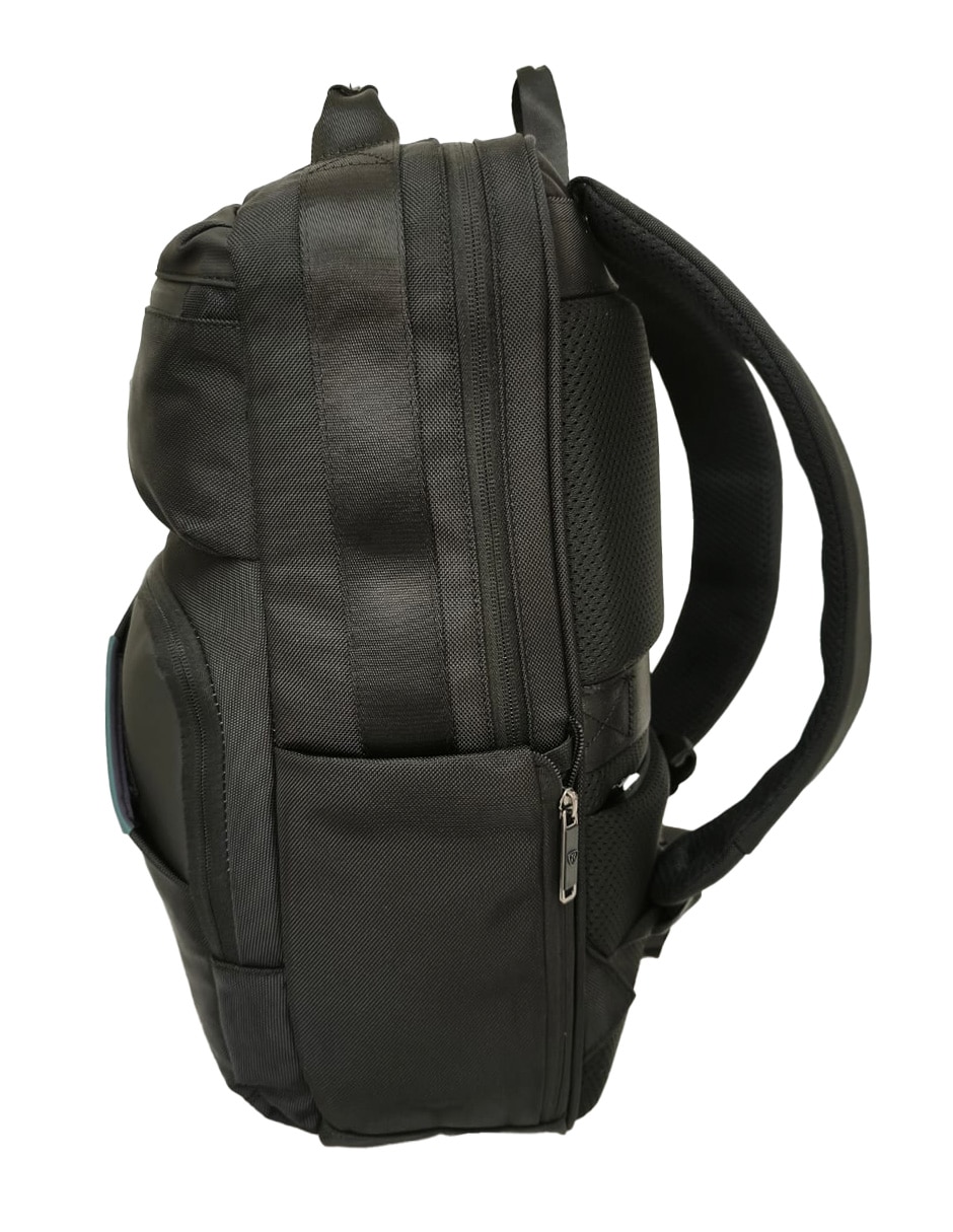 Mochila con portalaptop negro para hombre 4
