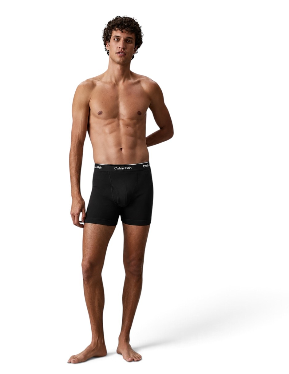 Bóxer brief de algodón para hombre 5 piezas Bóxer brief de algodón para hombre 5 piezas