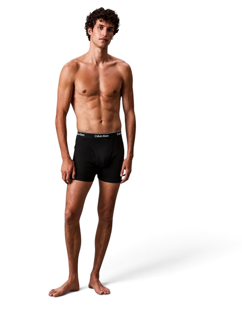 Bóxer brief de algodón para hombre 5 piezas 4