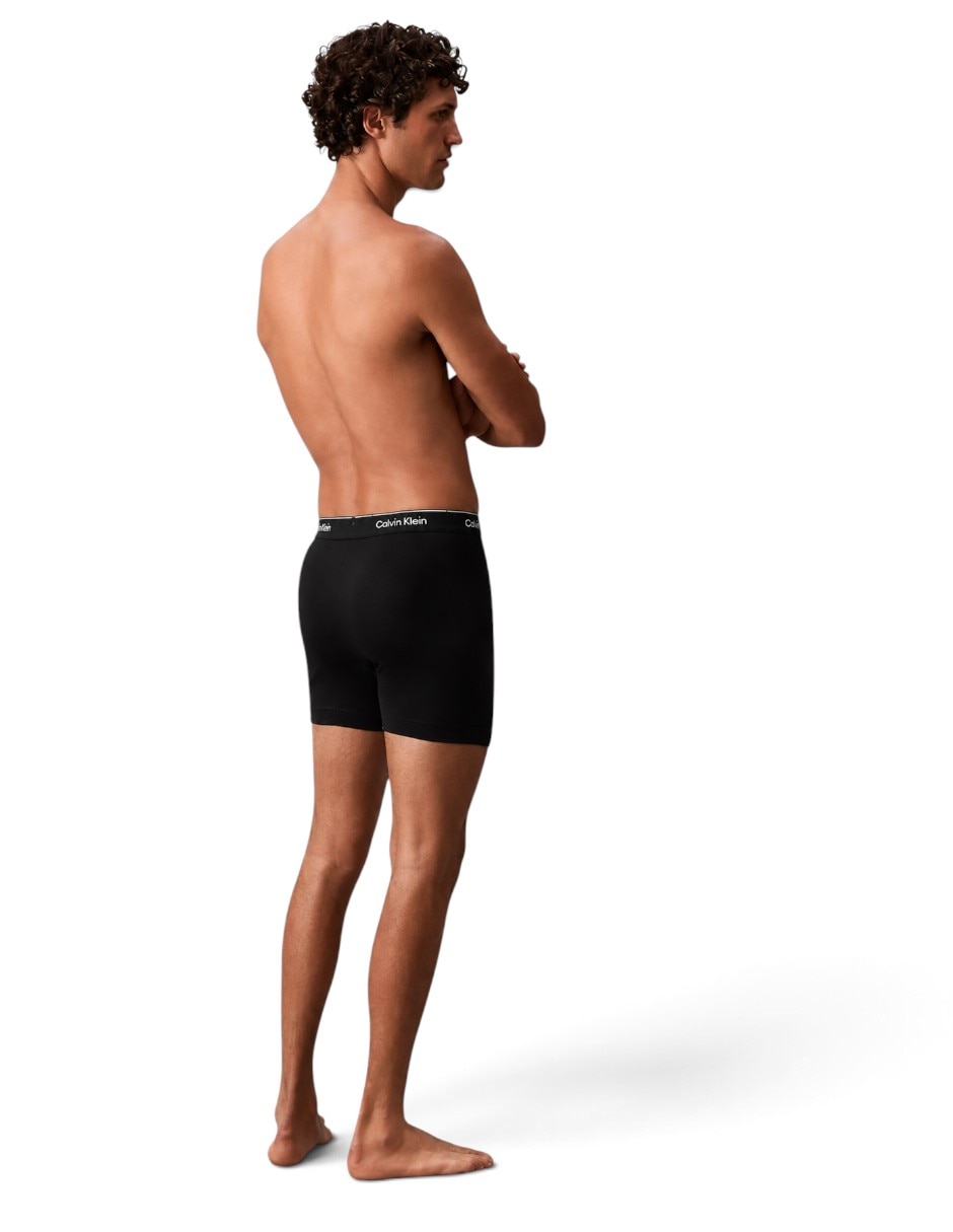 Bóxer brief de algodón para hombre 5 piezas 2