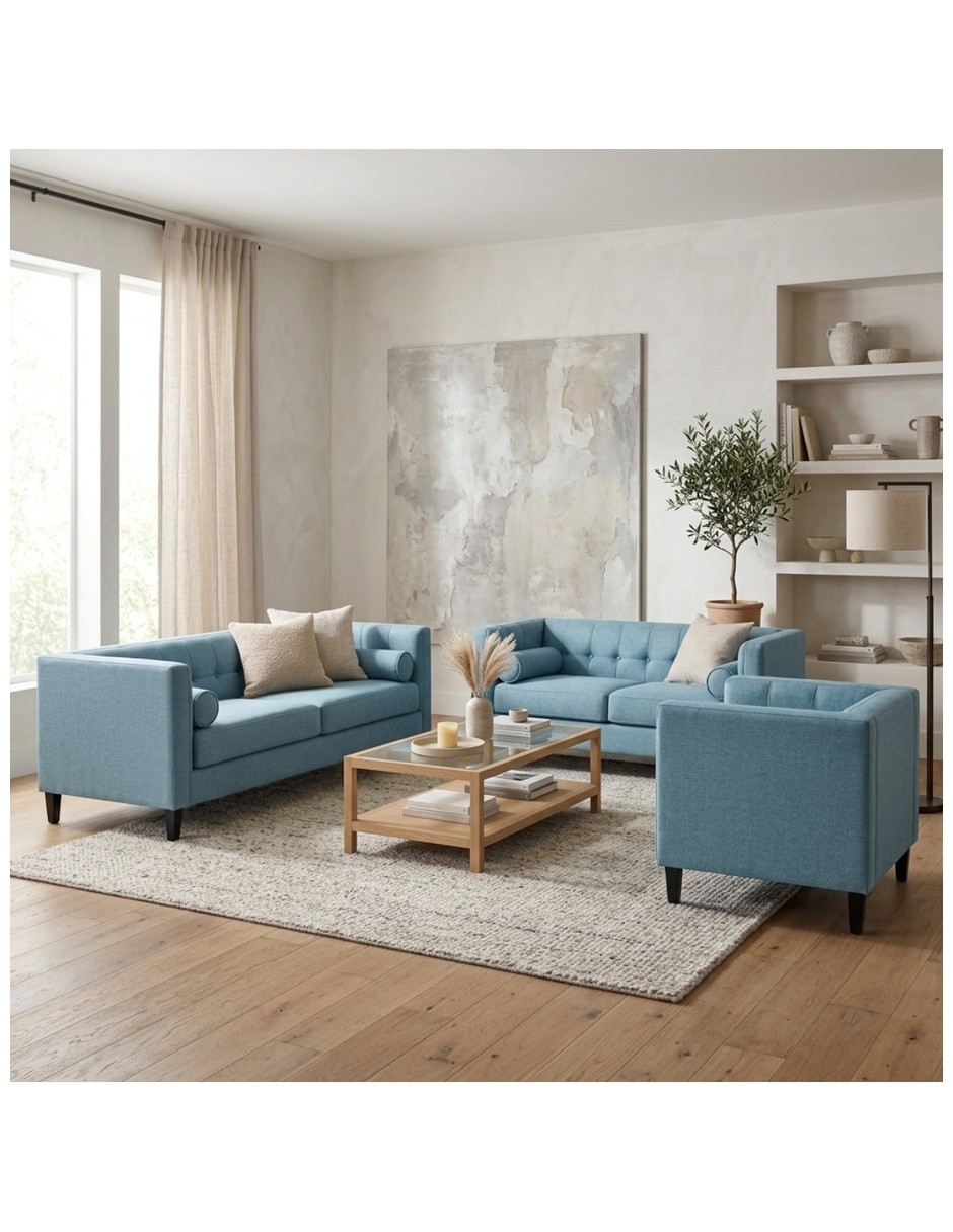 Sala modular madison de tela 6