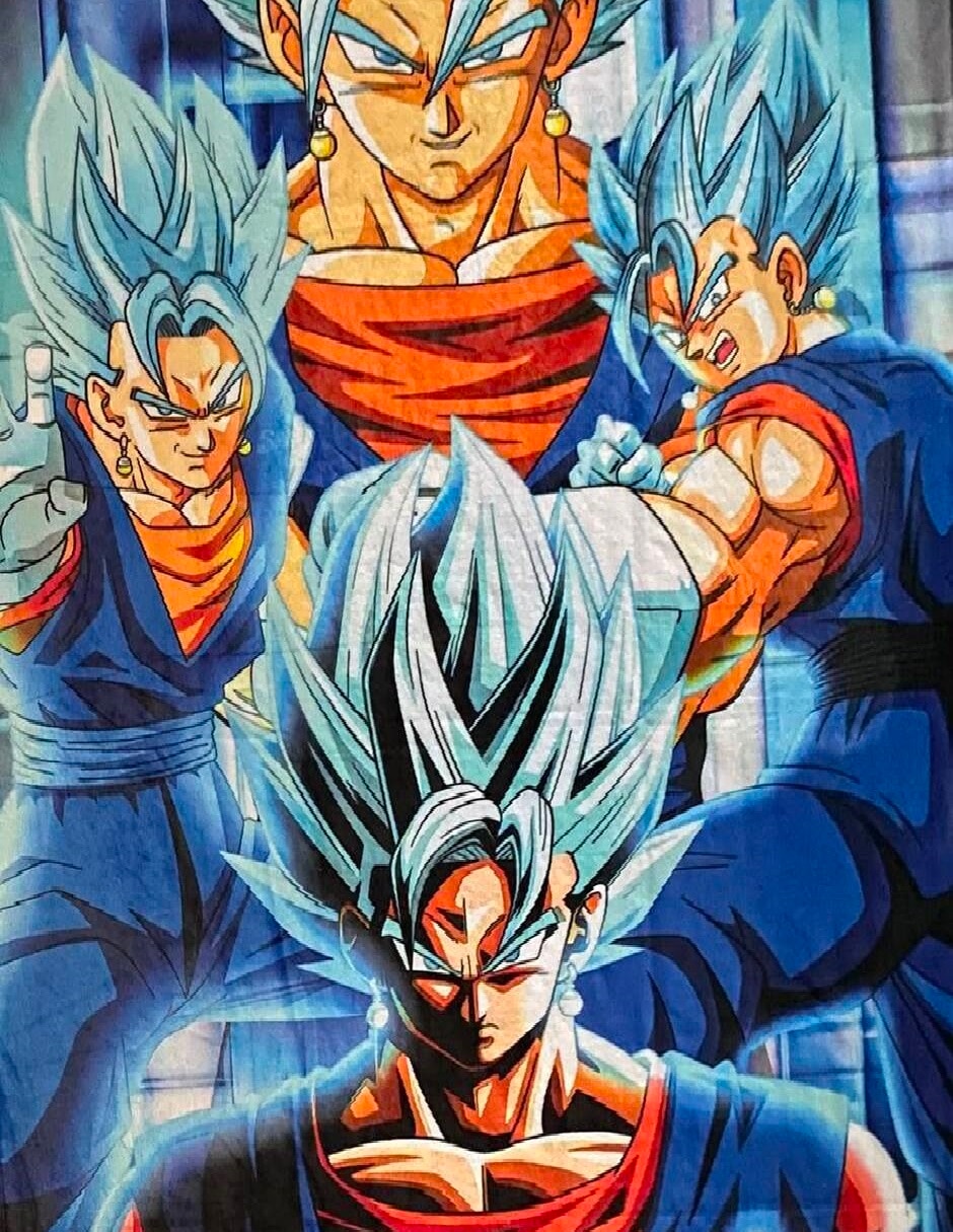 Cobija clásica de tejido suave dragon ball 2