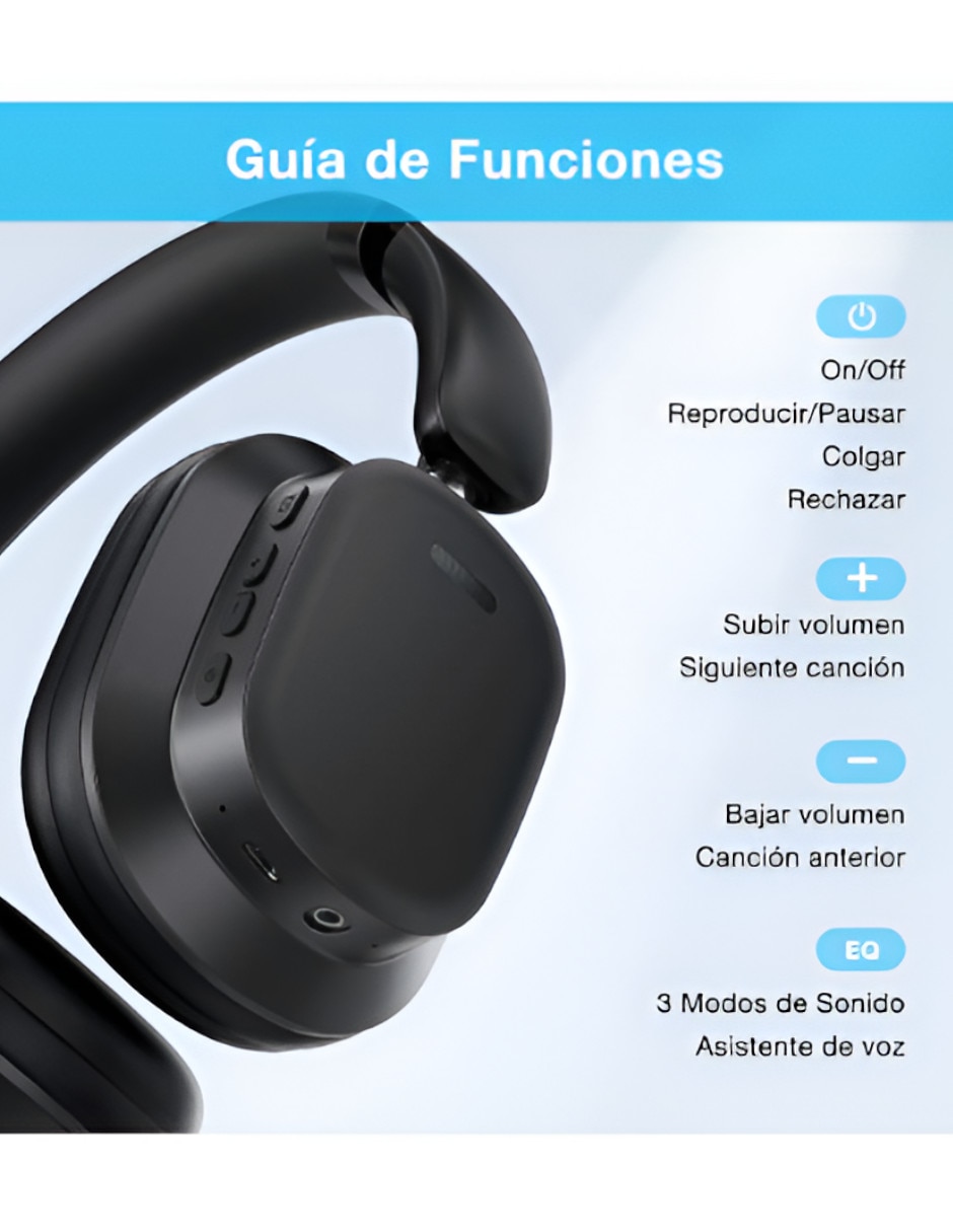 Audífonos On-Ear alámbrica e inalámbrica 2