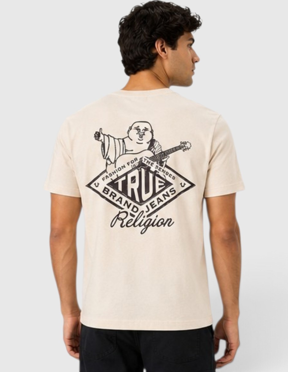 Playera cuello redondo para hombre