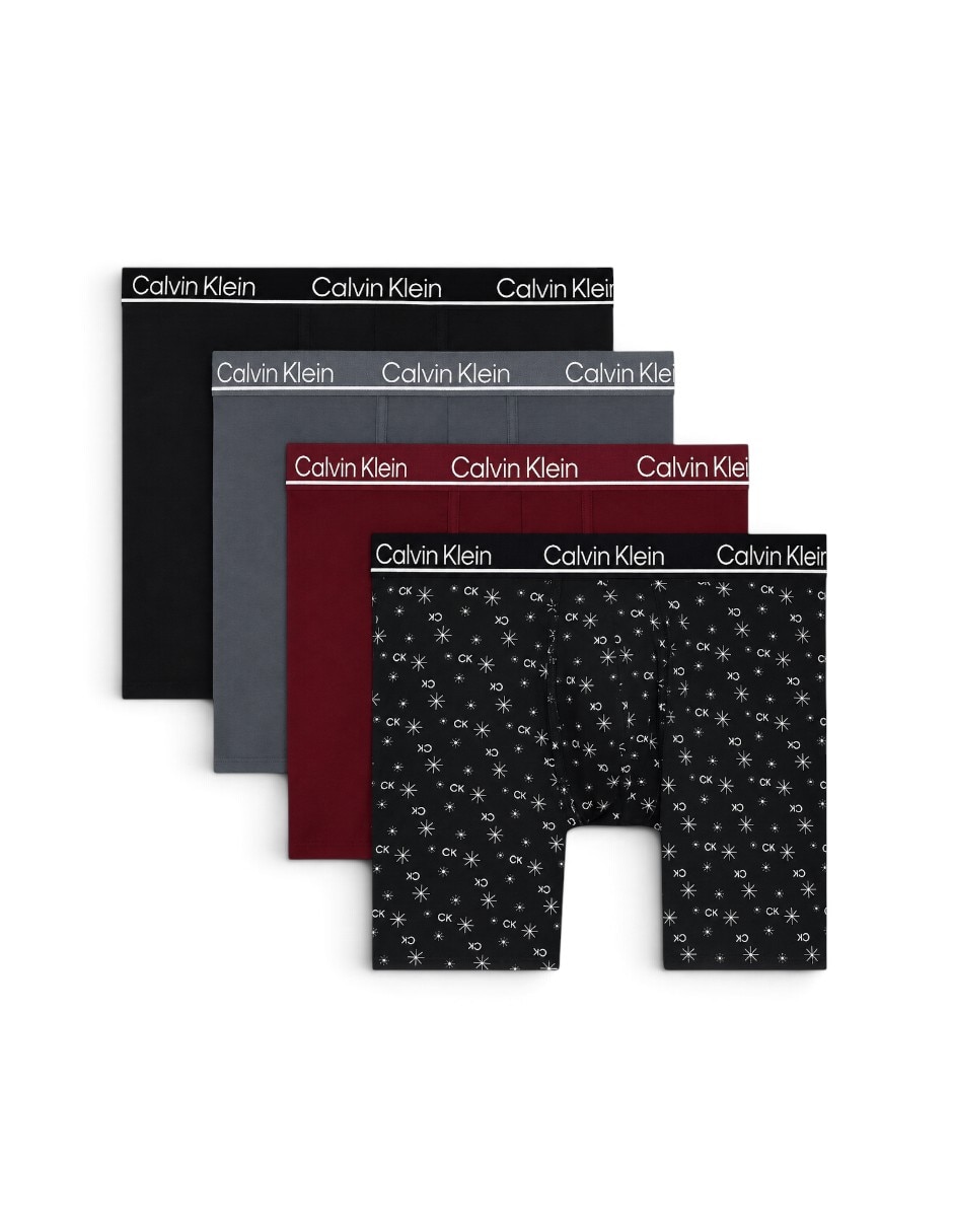 Bóxer brief para hombre 4 piezas 4