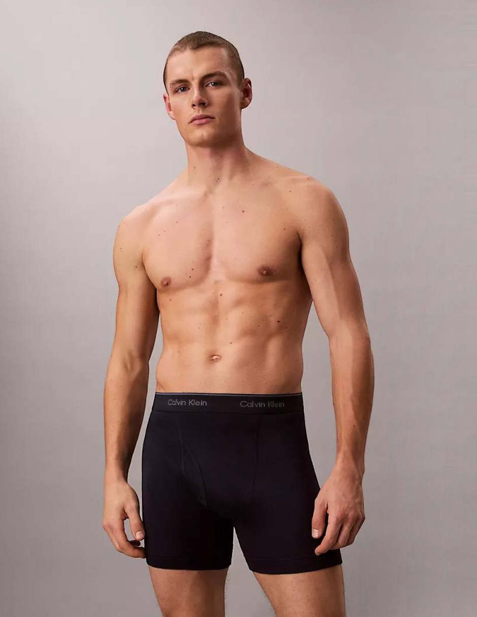 Bóxer brief de algodón para hombre 5 piezas Bóxer brief de algodón para hombre 5 piezas